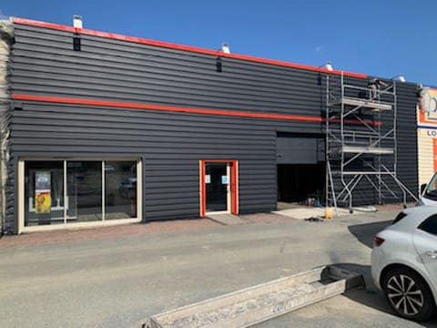 Peinture façade bâtiment professionnel - APRÈS